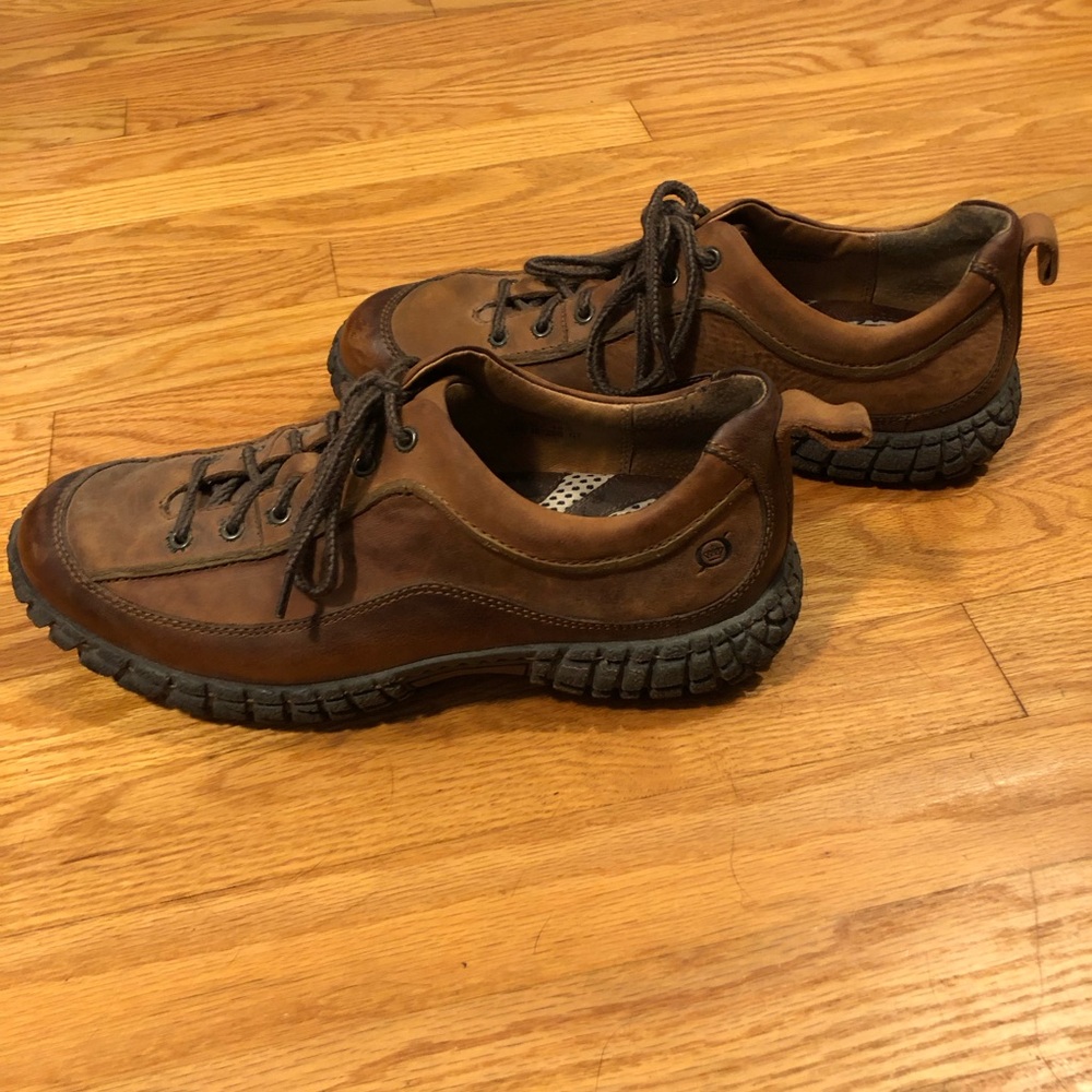 Born Bushveld Lace Up 2 Toned Brown Shoes Size 10.5 - Picture 4 of 10